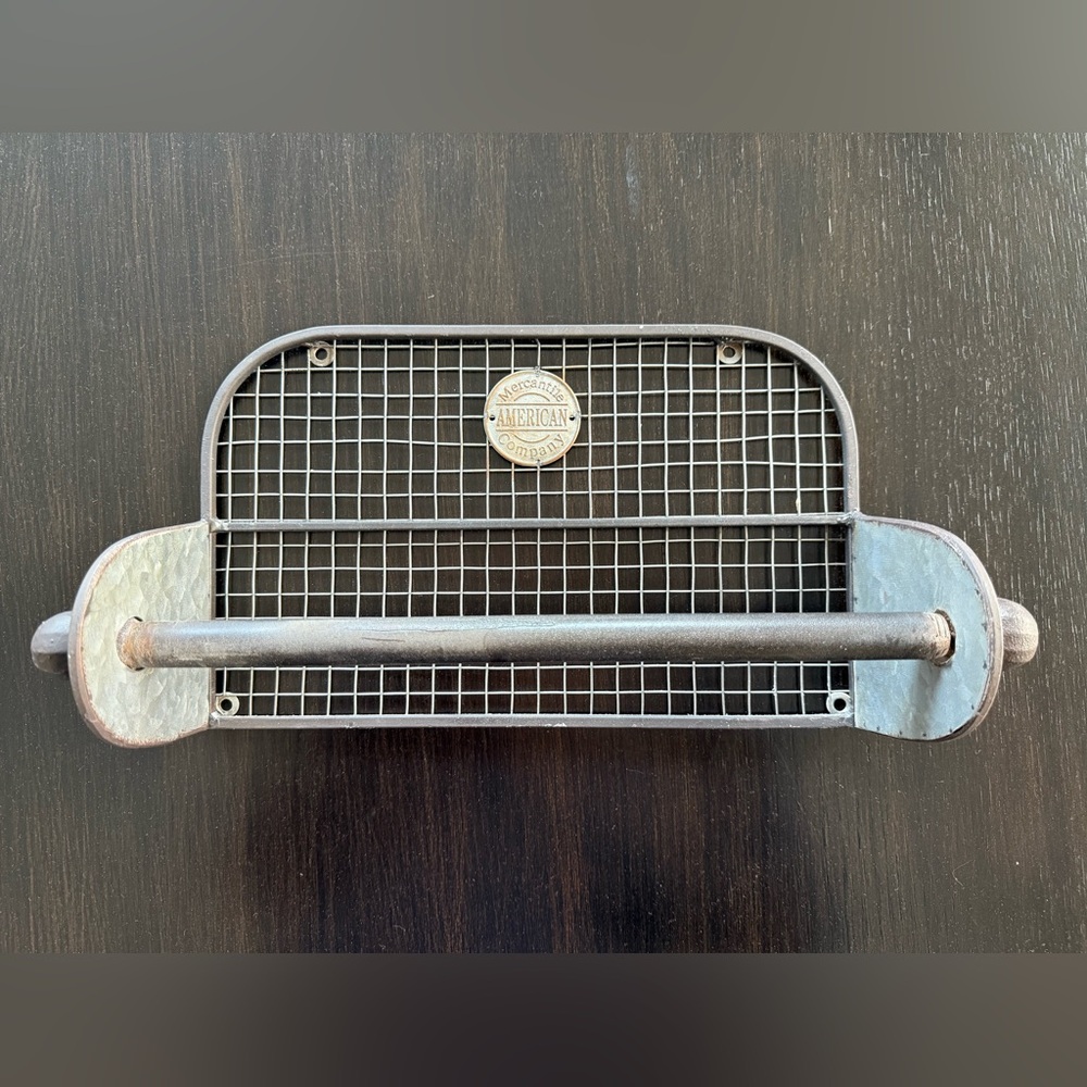 Farmhouse Paper Towel Holder for Wall